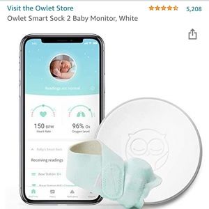 COPY - Owlet Smart Sock 2 Baby Monitor